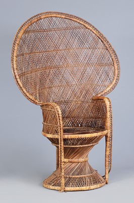 Lot 1656 - Peacock Chair, Rattan