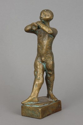 Lot 1121 - Bronzefigur "Trompeter"