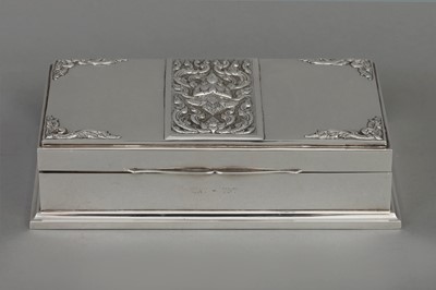 Lot 517 - Thailändische Silber Zigarrendose