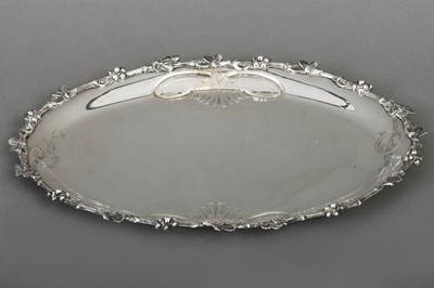 Lot 480 - WILKENS & SÖHNE (Bremen) Silber Tablett