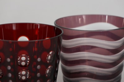Lot 401 - 4 Carl ROTTER (Lübeck) Wassergläser