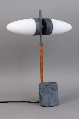 Lot 1757 - 101 COPENHAGEN Tischleuchte "Bull Table Lamp Oxidized"