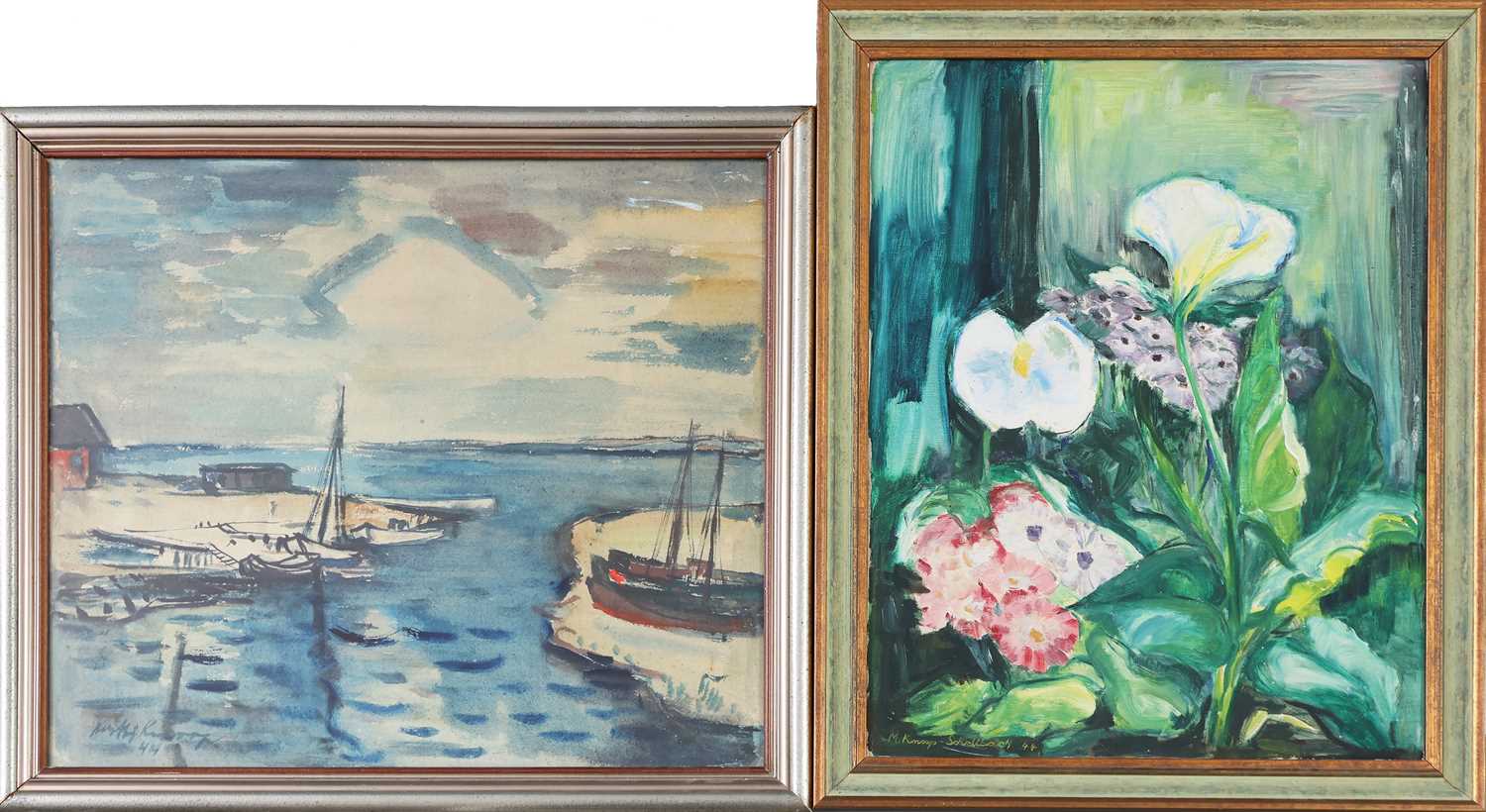 Lot 592 - WILLY KNOOP und MARGRET KNOOP-SCHELLBACH