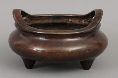 Lot 112 - Chinesische Bronze-Räucherschale