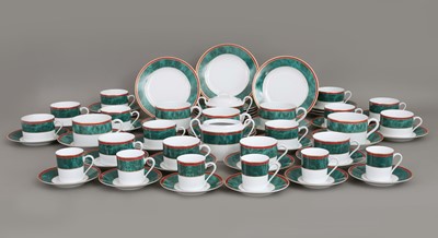 Lot 948 - PHILIPPE DESHOULIERES (LIMOGES) Frühstücks-Restservice