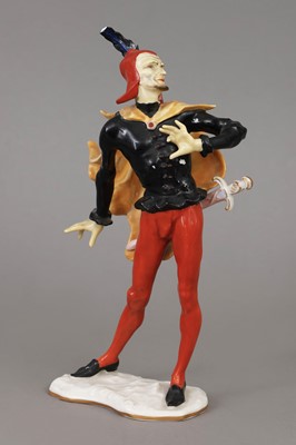 Lot 423 - HUTSCHENREUTHER Porzellanfigur "Mephisto"