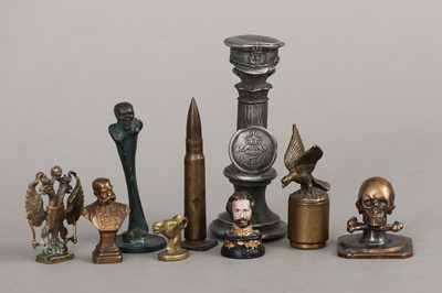 Lot 1165 - 9 Petschaften mit militärischen Motiven