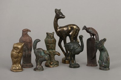 Lot 1147 - 8 Petschaften mit Tierfiguren