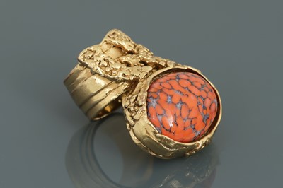 Lot 1033 - YVES SAINT LAURENT Arty Ring