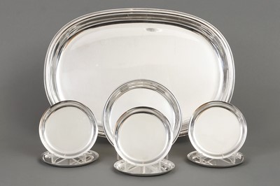 Lot 629 - WILKENS & SÖHNE (Bremen) Set Silber Untersetzer