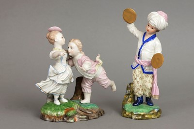 Lot 413 - 2 HÖCHST Porzellanfiguren