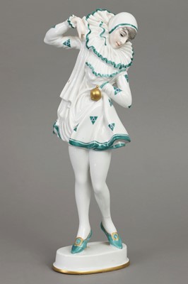 Lot 394 - ROSENTHAL Porzellanfigur "Pierrette" (Anita Berger)