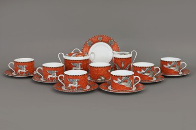 Lot 360 - PHILIPPE DESHOULIERES (Limoges, Frankreich) Kaffeeservice