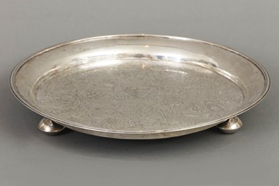 Lot 718 - Silber Salver des 19. Jahrhunderts