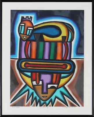 Lot 1644 - BAYO OGUNDELE (1947, afrikanischer Künstler)