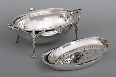 Lot 615 - Versilberte Warmhalte-Schale