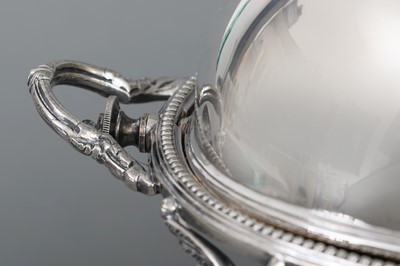Lot 615 - Versilberte Warmhalte-Schale
