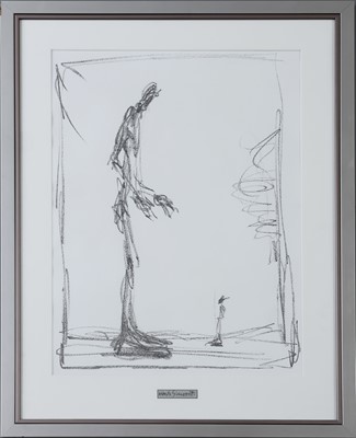 Lot 1702 - ALBERTO GIACOMETTI (1901 Borgonova/Schweiz - 1966 Chur/Schweiz)