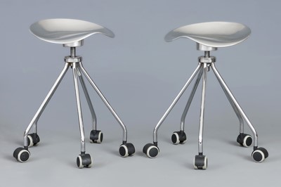 Lot 1845 - Paar PEPE CORTES "Jamaica stools" für AMAT