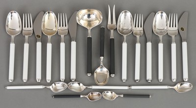 Lot 607 - ROSENTHAL Silber Restbesteck "Variation"