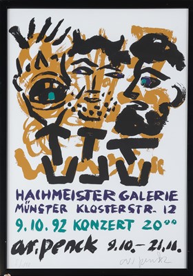 Lot 1748 - A.R. PENCK (1939 Dresden - 2017 Zürich)