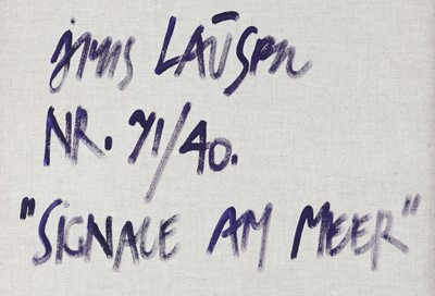 Lot 1590 - JENS LAUSEN (1937 Altona - 2017 Hamburg)