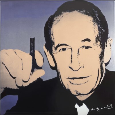 ANDY WARHOL für ROSENTHAL Porzellanplatte "Portrait Philip"