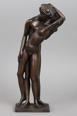 Lot 1842 - ERWIN SCHINZEL (1919-2018) Bronzefigur "Je t'aime" (1982)