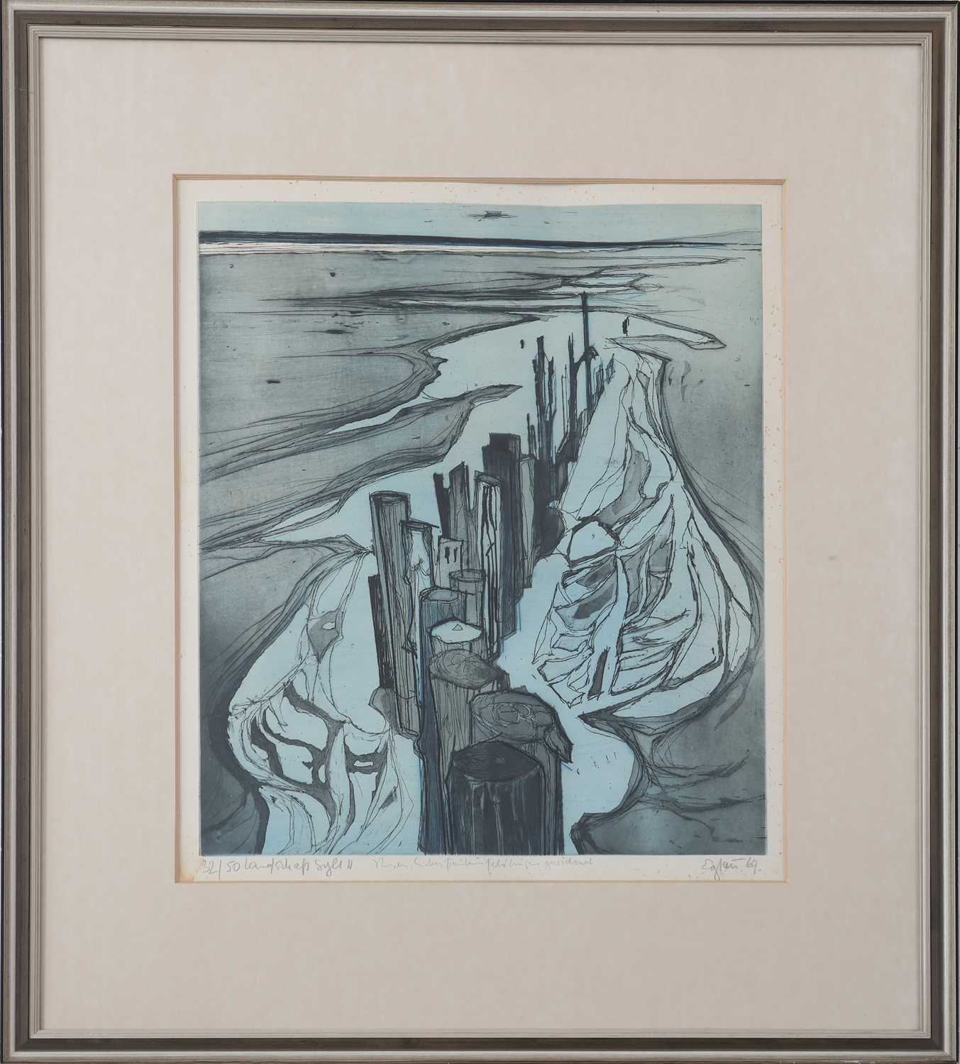 Lot 1710 - OTTO WILHELM EGLAU (1917 Berlin-Karlshorst - 1988 Kampen)