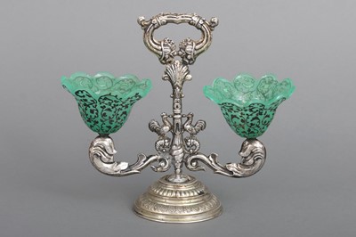 Lot 580 - Silber Gewürzmenage des Biedermeier