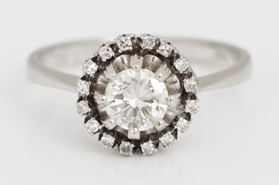 Lot 719 - Diamant-Ring