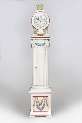 Lot 650 - Skandinavische Standuhr des 19. Jhdt. "Empire"