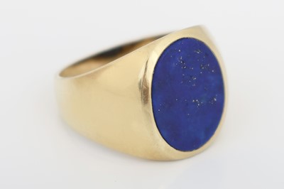 Siegelring mit Lapislazuli