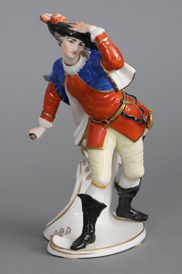 Lot 861 - NYMPHENBURG Porzellanfigur "Capitano Spavento" aus der Commedia dell'Arte