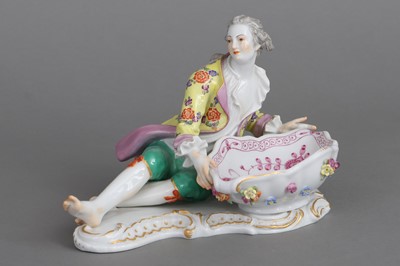 Lot 850 - Figürliche MEISSEN Porzellansaliere