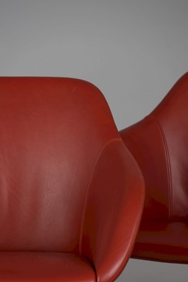 Lot 254 - 3 Walter KNOLL ¨BOB¨ Sessel