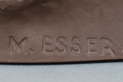 Lot 985 - MEISSEN Böttgersteinzeug-Figur "Fischotter"