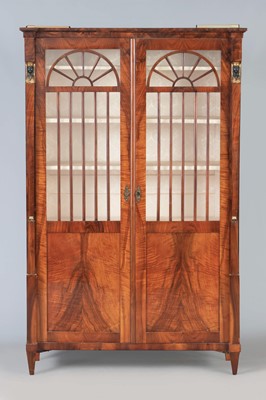 Lot 371 - Empire Vitrine/Bücherschrank