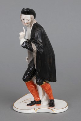 Lot 892 - NYMPHENBURG Porzellanfigur "Anselmo" aus der Commedia dell'Arte