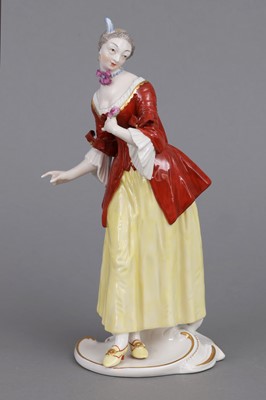 Lot 897 - NYMPHENBURG Porzellanfigur "Lucinde" aus der Commedia dell'Arte