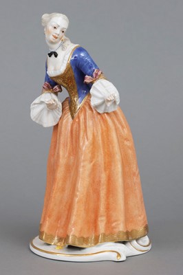 Lot 939 - NYMPHENBURG Porzellanfigur "Isabella" aus der Commedia dell'Arte