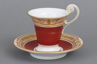 Lot 760 - KPM BERLIN Porzellantasse mit Untertasse