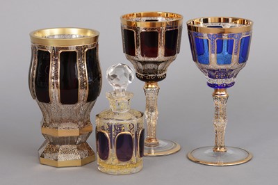 Lot 1054 - 4 Facon de Venise Glasgefäße