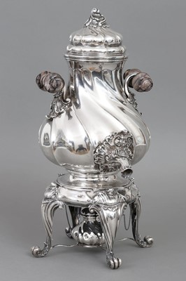 Silber Samowar in Barock-Form