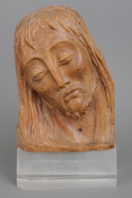 Lot 1439 - Holzskulptur ¨Christuskopf¨