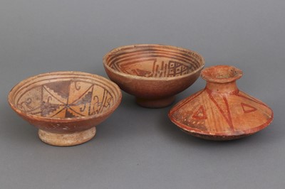 3 Teile präkolumbianische Keramik