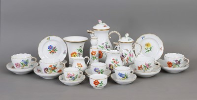 Lot 803 - MEISSEN Kaffee-/Mokka-Restservice