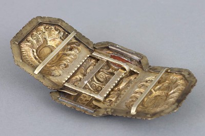 Lot 1221 - Sezessionistische Gürtelschließe der KK Kunstschmiede, Nürnberg