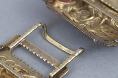 Lot 1221 - Sezessionistische Gürtelschließe der KK Kunstschmiede, Nürnberg