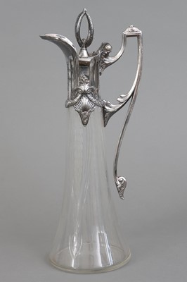 Lot 653 - Jugendstil Weinkaraffe